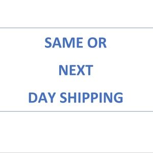 Same or Next Day Shipping